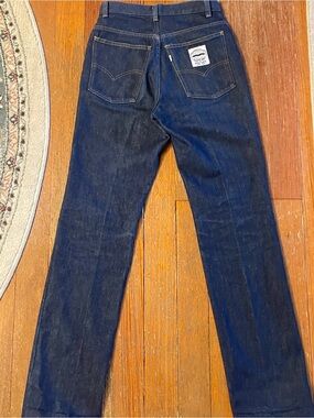 Vintage 1987 Levi's Lot 26066-0214 White Patch Straight Leg — Made in USA.